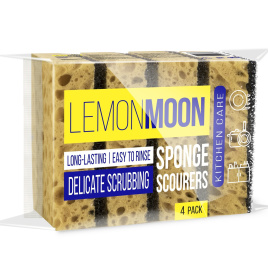 Губка для посуды LEMONMOON