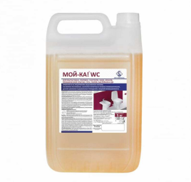 Средсво моющее для изделий санитарно-бытового назначения "МОЙ-КА! WC" (цитрус), канистра 5 кг.