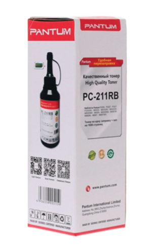 Заправочный комплект PANTUM (PC-211PRB) P2200/P2207/P2500W/M6500/M6607 фото 2